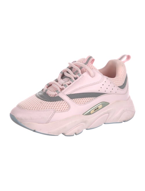 DIOR MEN B22 'Pink Reflective Grey' Chunky Sneakers