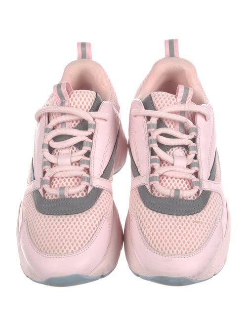 DIOR MEN B22 'Pink Reflective Grey' Chunky Sneakers