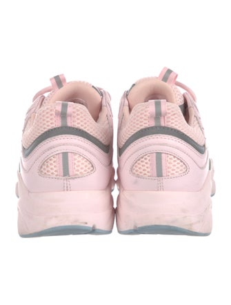 DIOR MEN B22 'Pink Reflective Grey' Chunky Sneakers