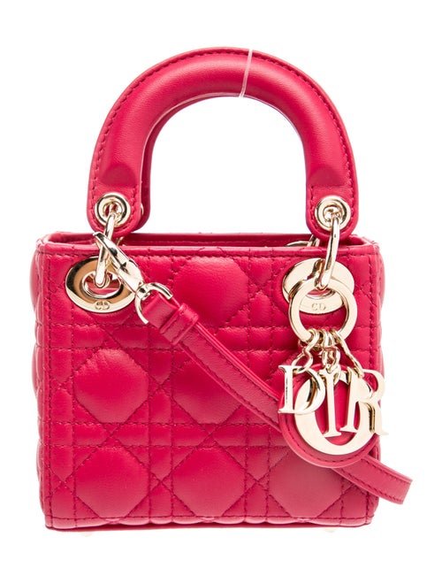 Christian Dior Cannage Lady Dior Micro