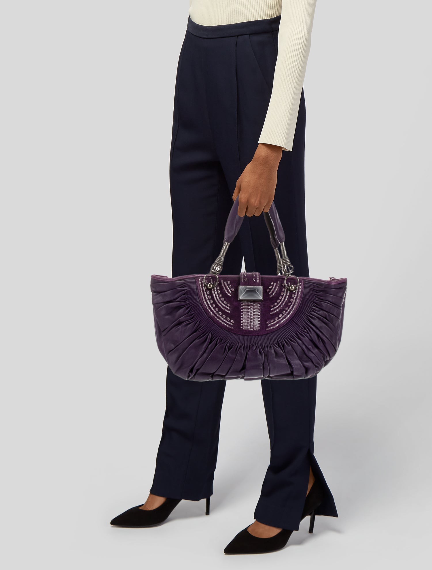 Christian Dior Lambskin Tote Vintage