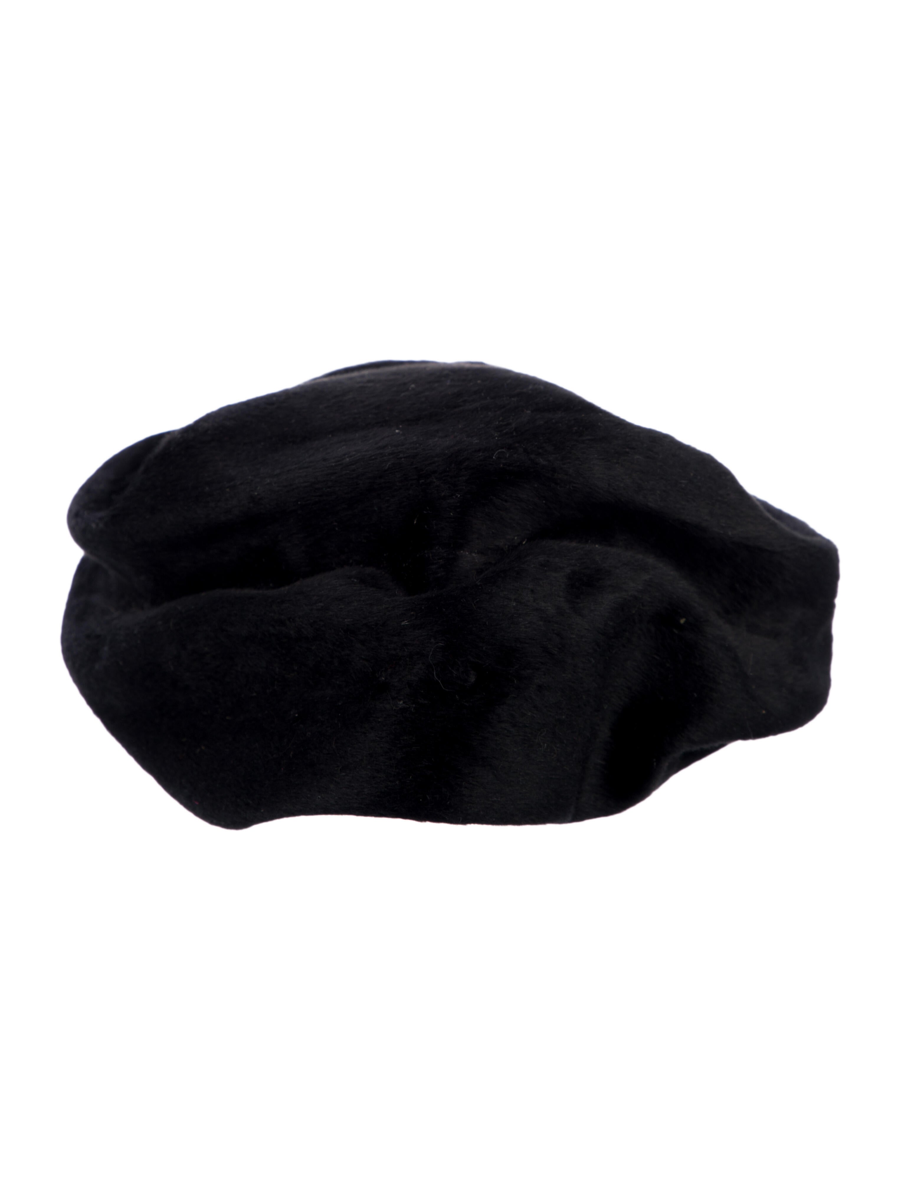 Christian Dior Solid Felt Beret