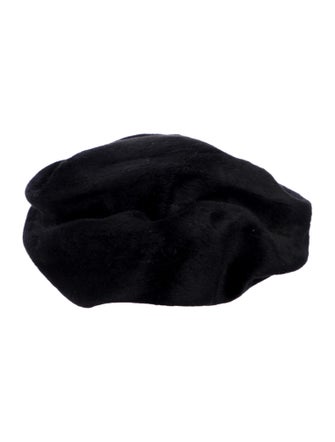 Christian Dior Solid Felt Beret