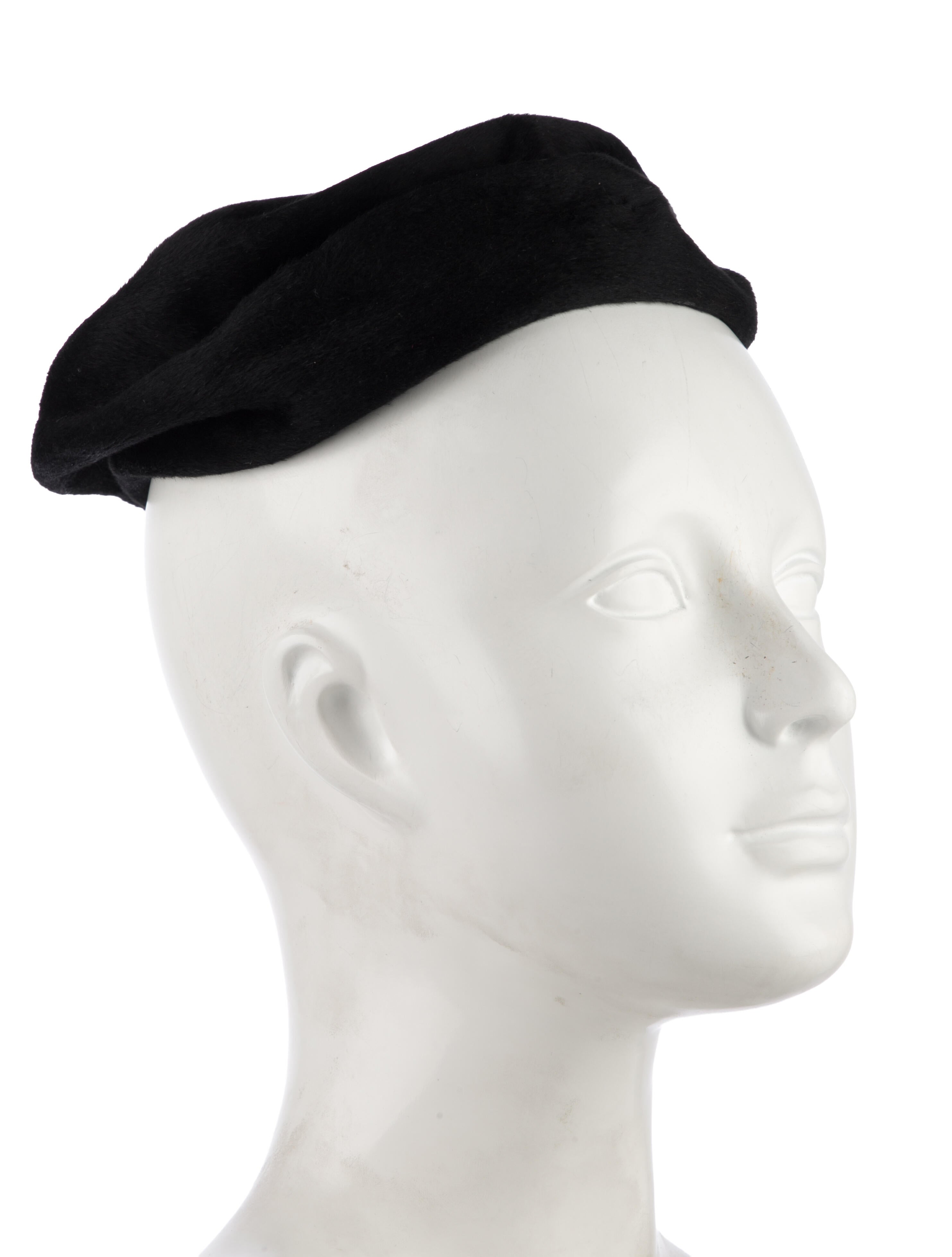 Christian Dior Solid Felt Beret