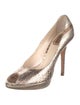 Christian Dior Snakeskin Animal Print Pumps