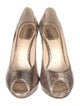 Christian Dior Snakeskin Animal Print Pumps