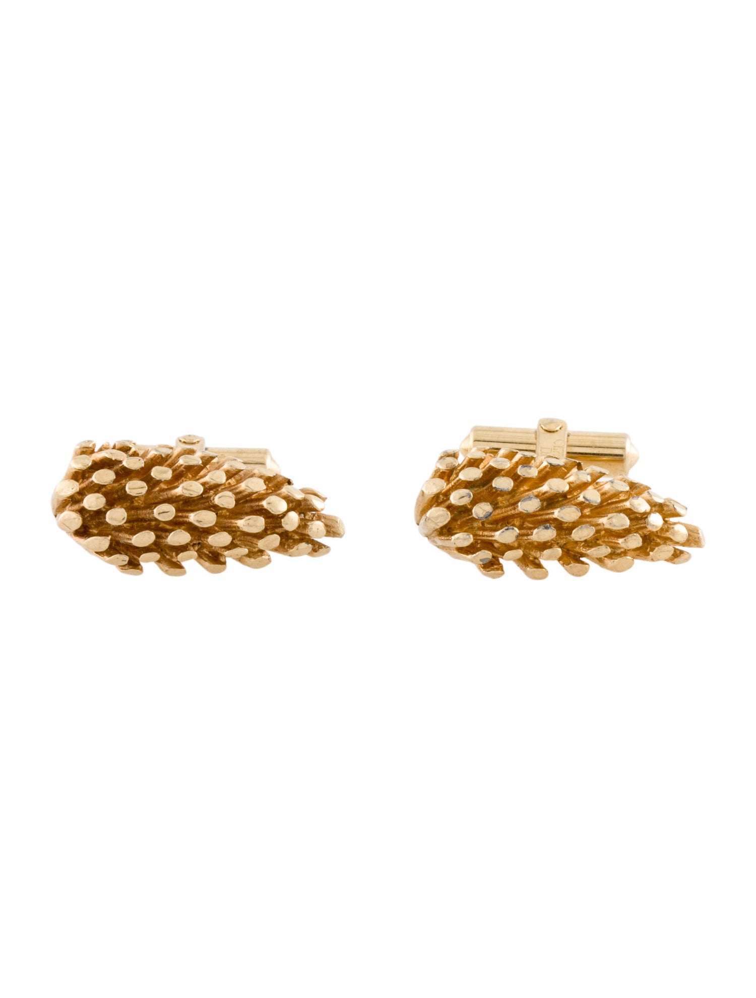 Christian Dior Vintage Acorn Cufflinks