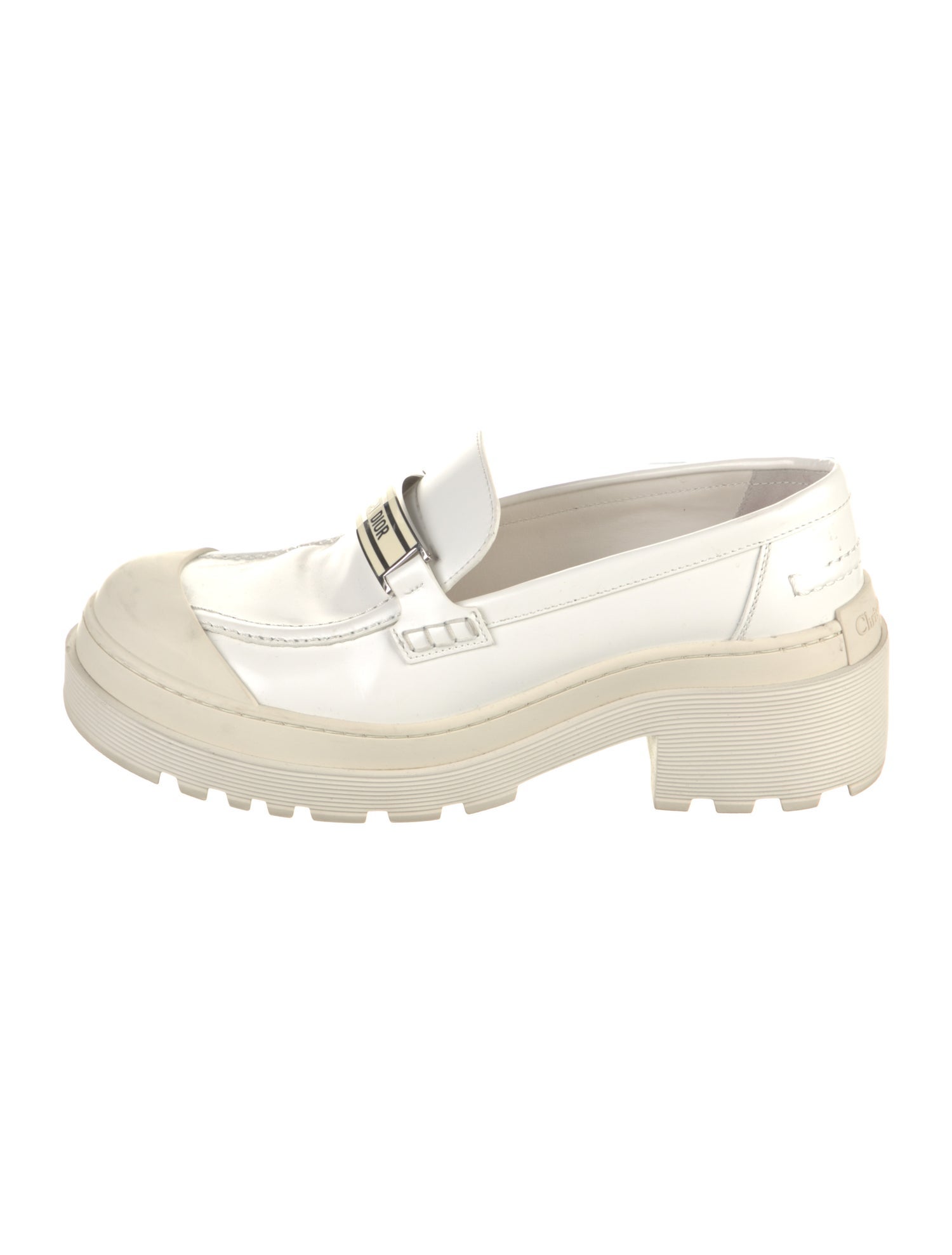 Christian Dior Leather Loafers