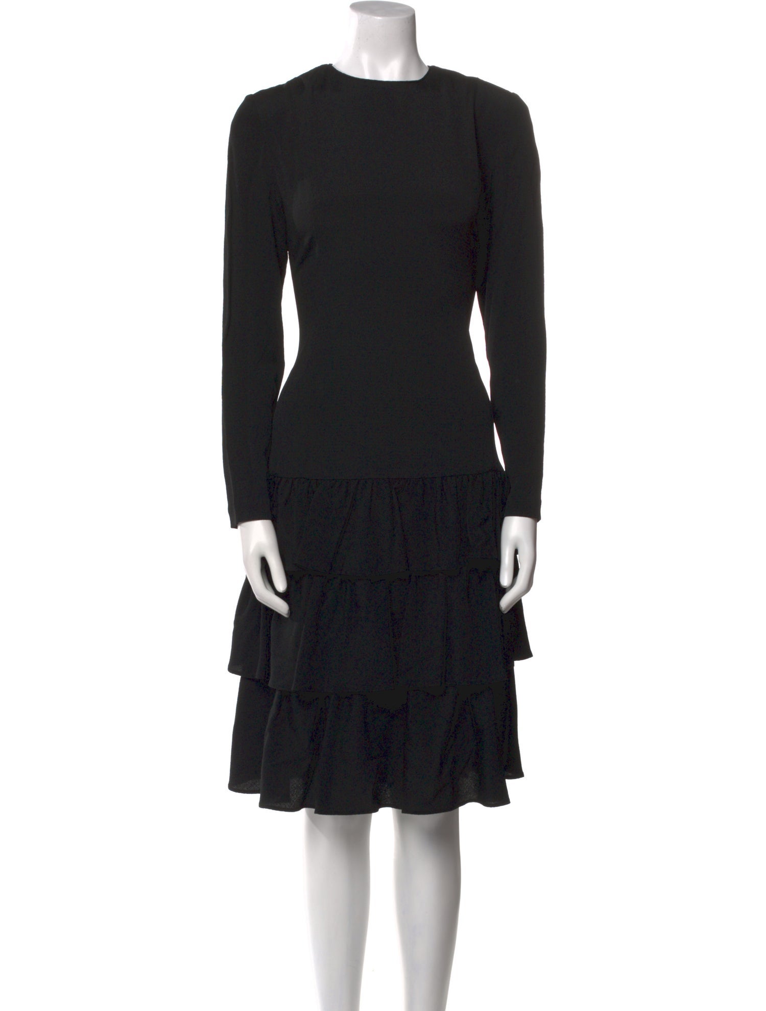 Christian Dior Wool Knee-Length Dress