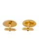 Christian Dior Two-Tone Oval Cufflinks