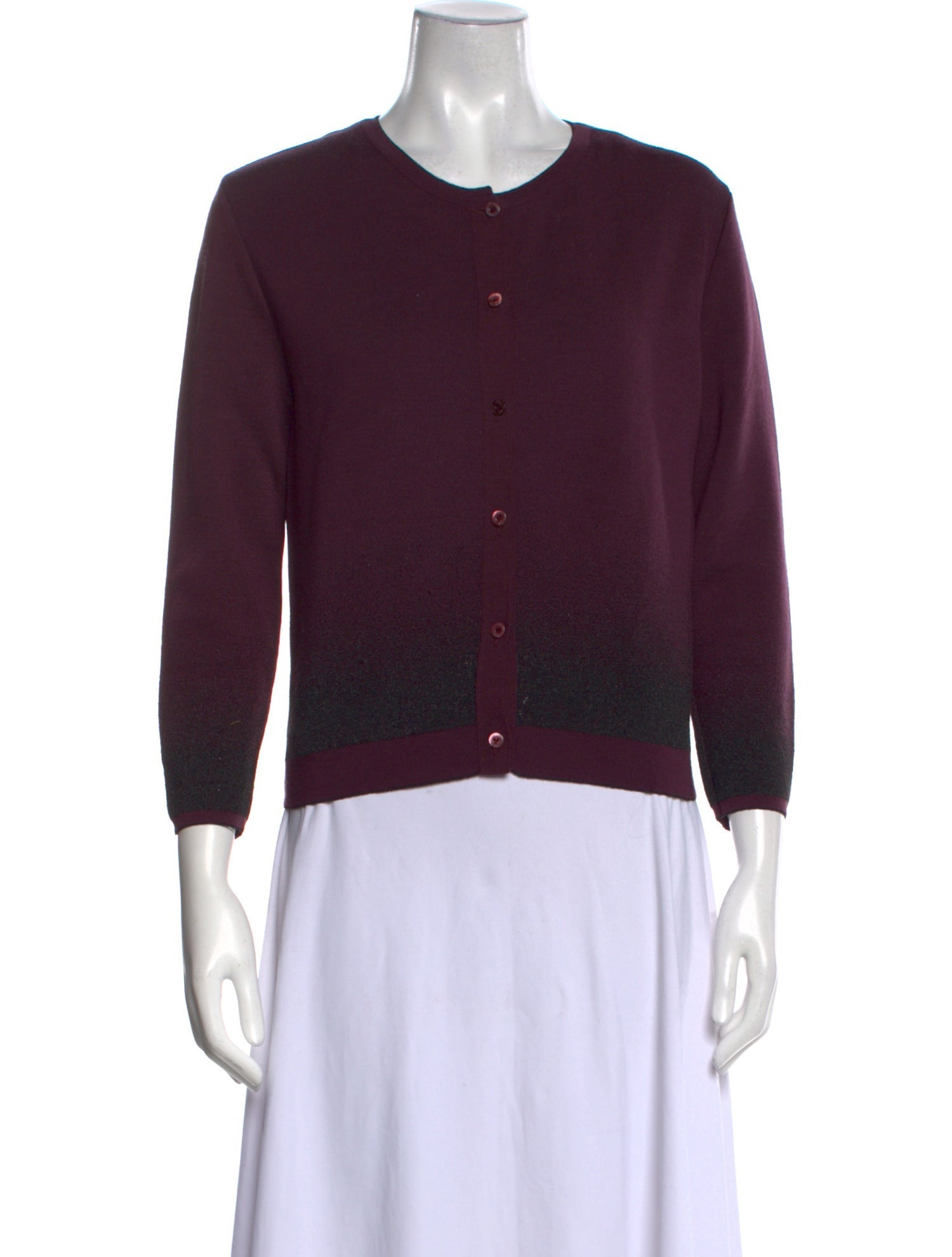 Christian Dior Virgin Wool Crew Neck Sweater