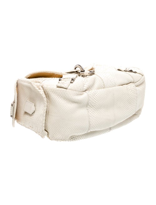 Christian Dior Snakeskin Top Handle Bag