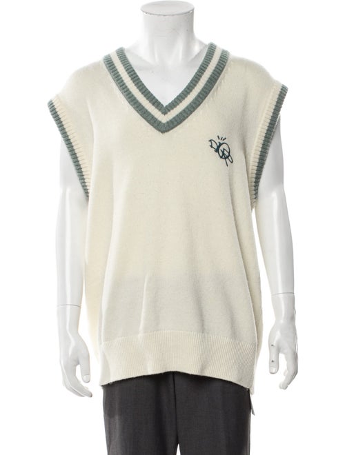 DIOR MEN Cashmere Striped Sweater Vest