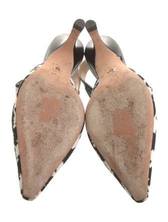 Christian Dior J’ADIOR Houndstooth Sling Back Heels Houndstooth Print Slingback Pumps