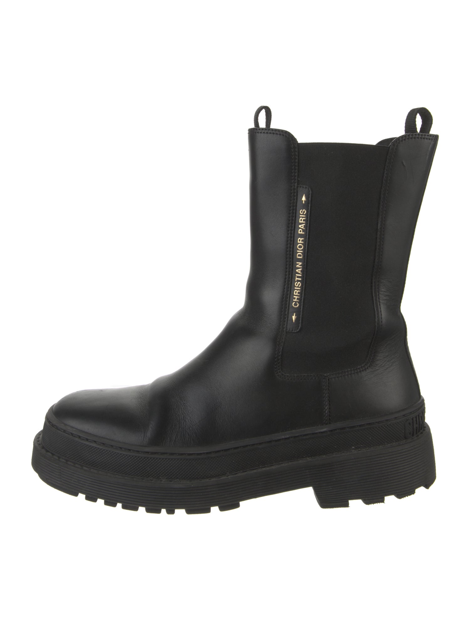 Christian Dior Leather Chelsea Boots