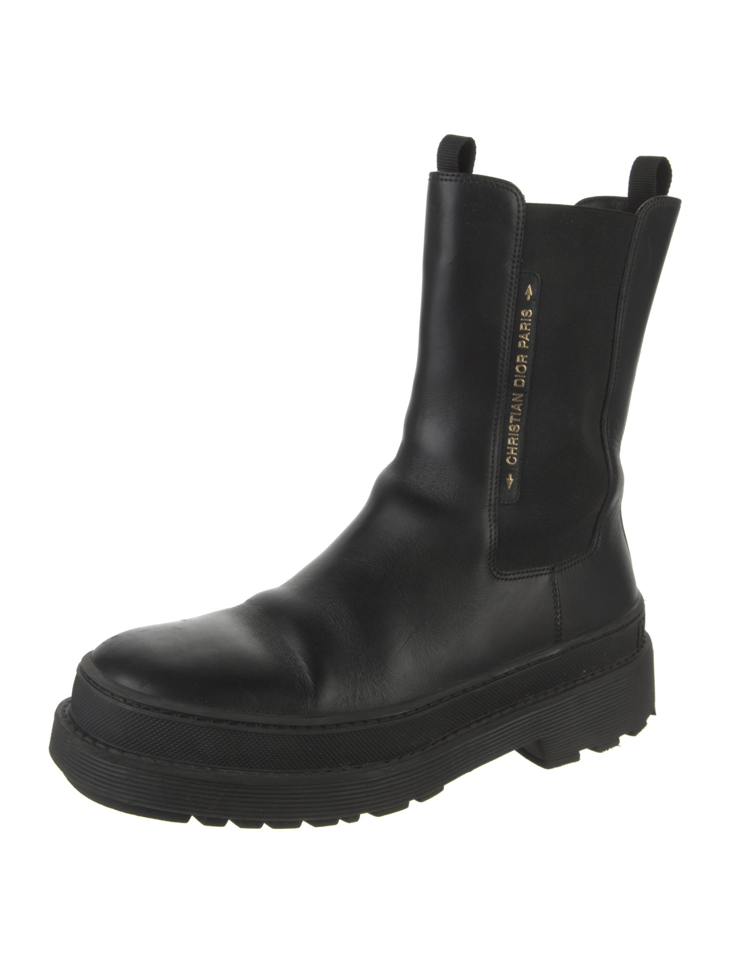 Christian Dior Leather Chelsea Boots