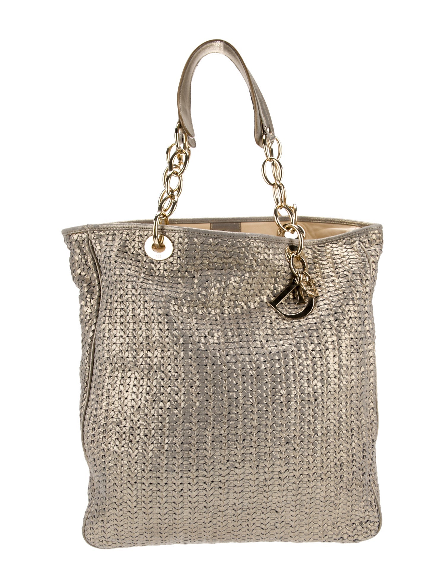 Christian Dior Suede Lady Dior Large Vintage