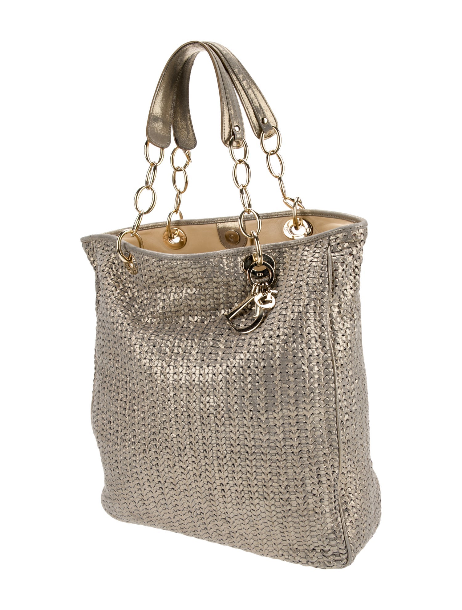 Christian Dior Suede Lady Dior Large Vintage