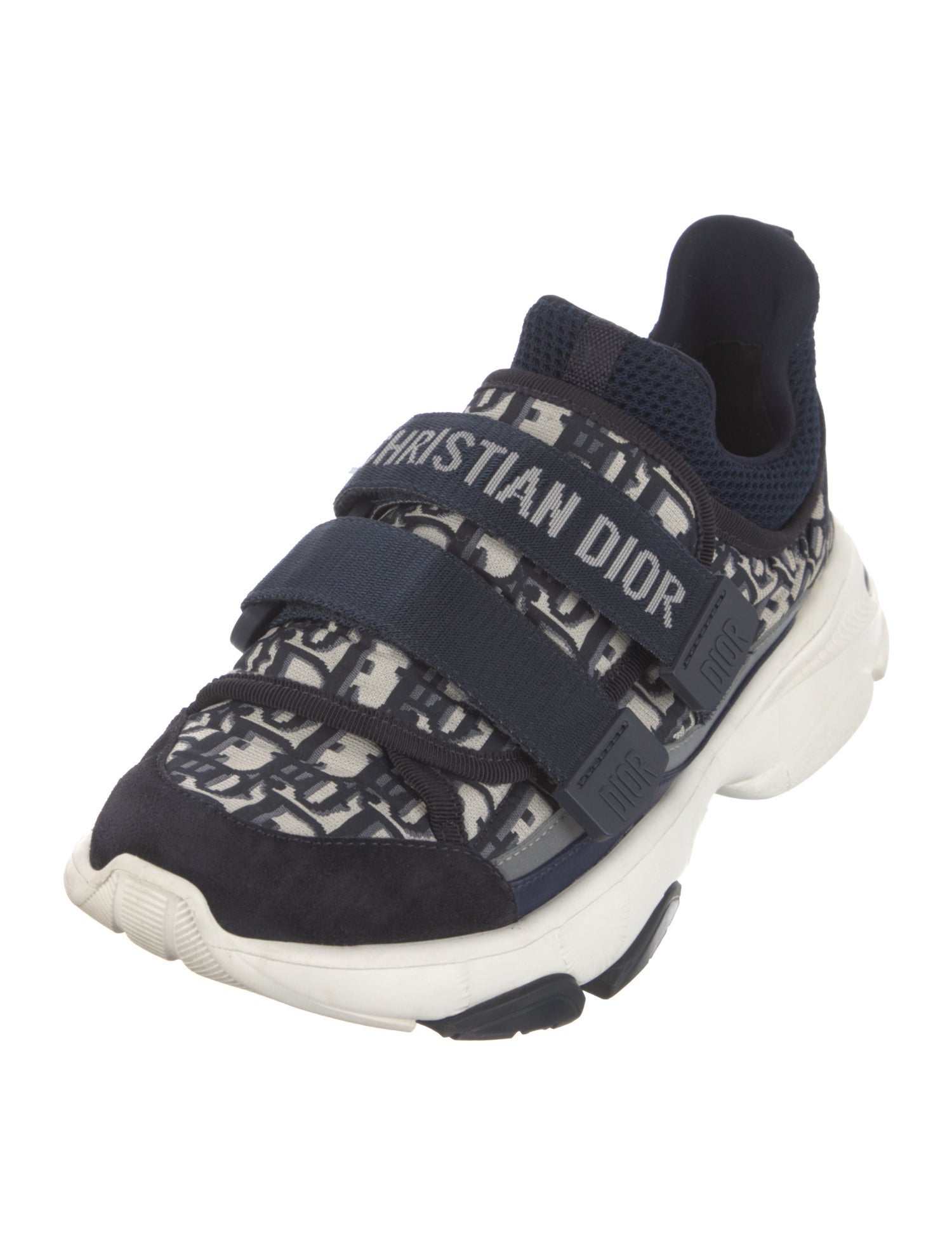 Christian Dior Oblique Jacquard Mesh Sneakers
