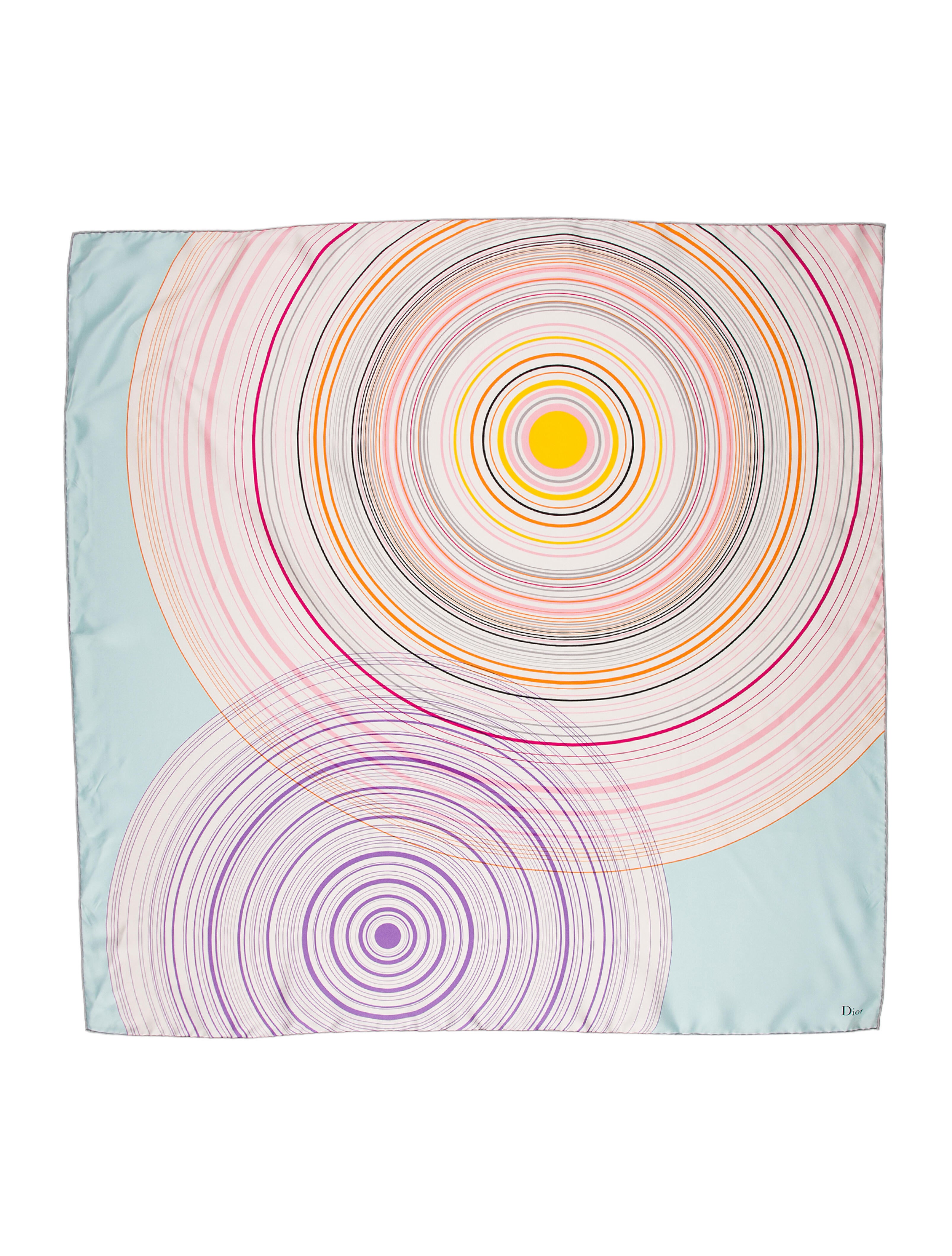 Christian Dior Silk Printed Scarf