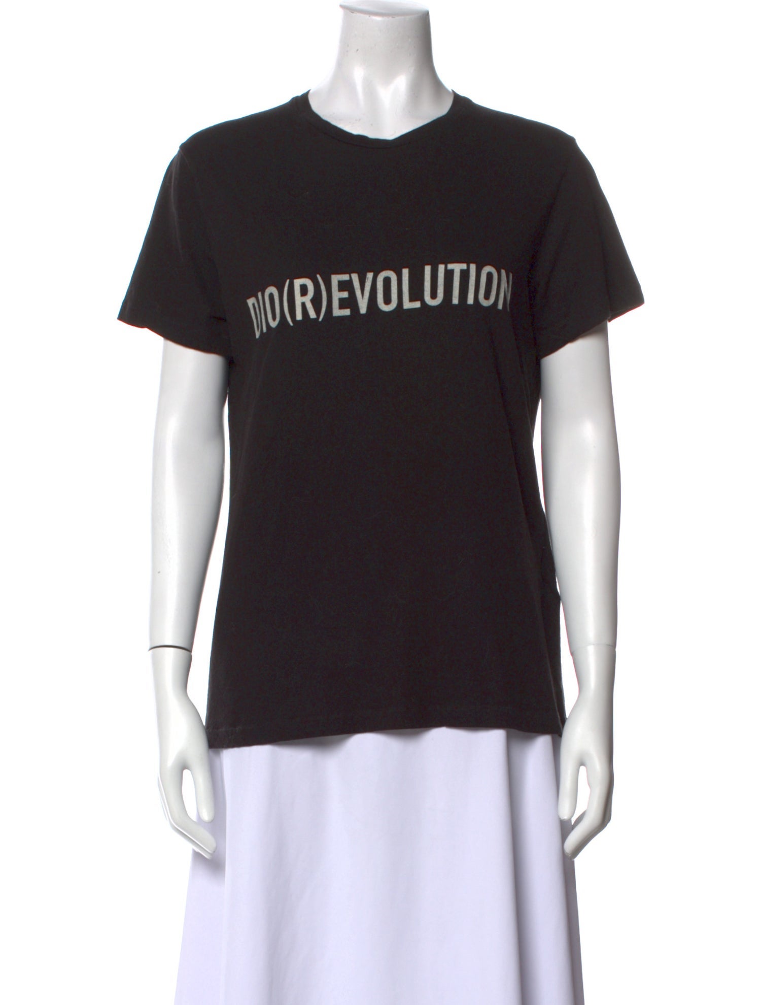 Christian Dior Graphic Print Crew Neck T-Shirt