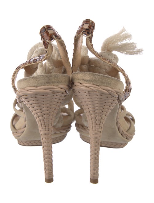 Christian Dior Tassel Accents Espadrilles