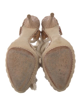 Christian Dior Tassel Accents Espadrilles