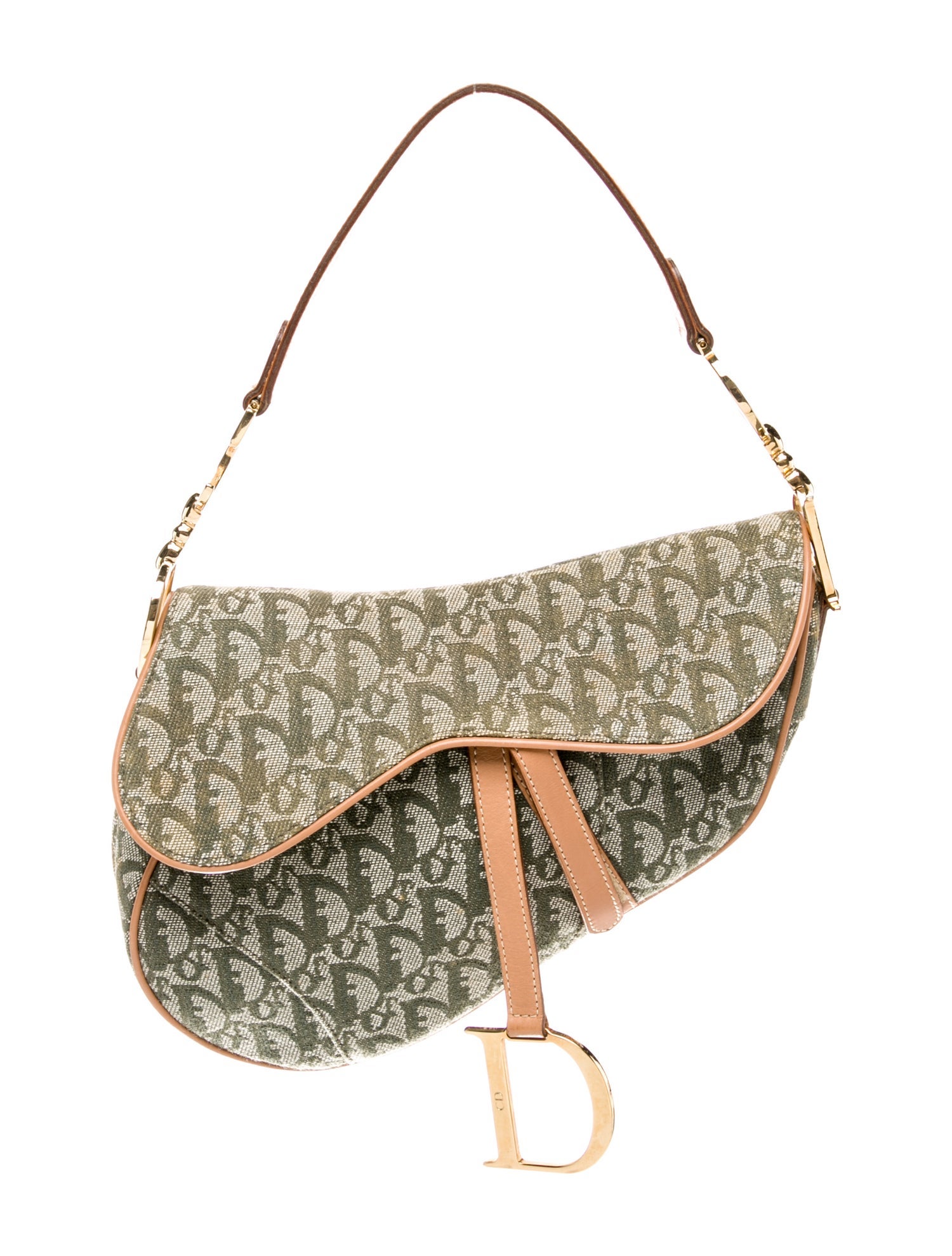 Christian Dior Diorissimo Saddle Pochette