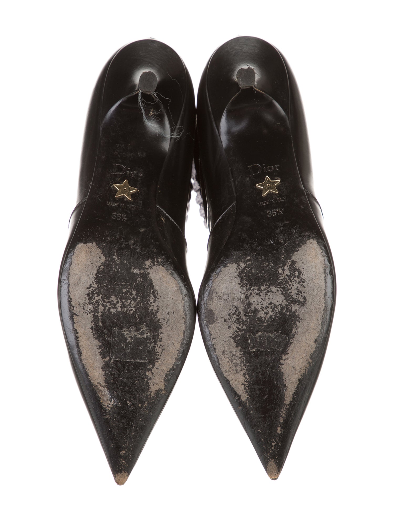 Christian Dior Leather Boots