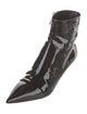 Christian Dior Patent Leather Sock Boots