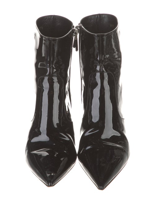 Christian Dior Patent Leather Sock Boots