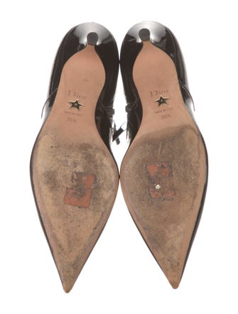 Christian Dior Patent Leather Sock Boots