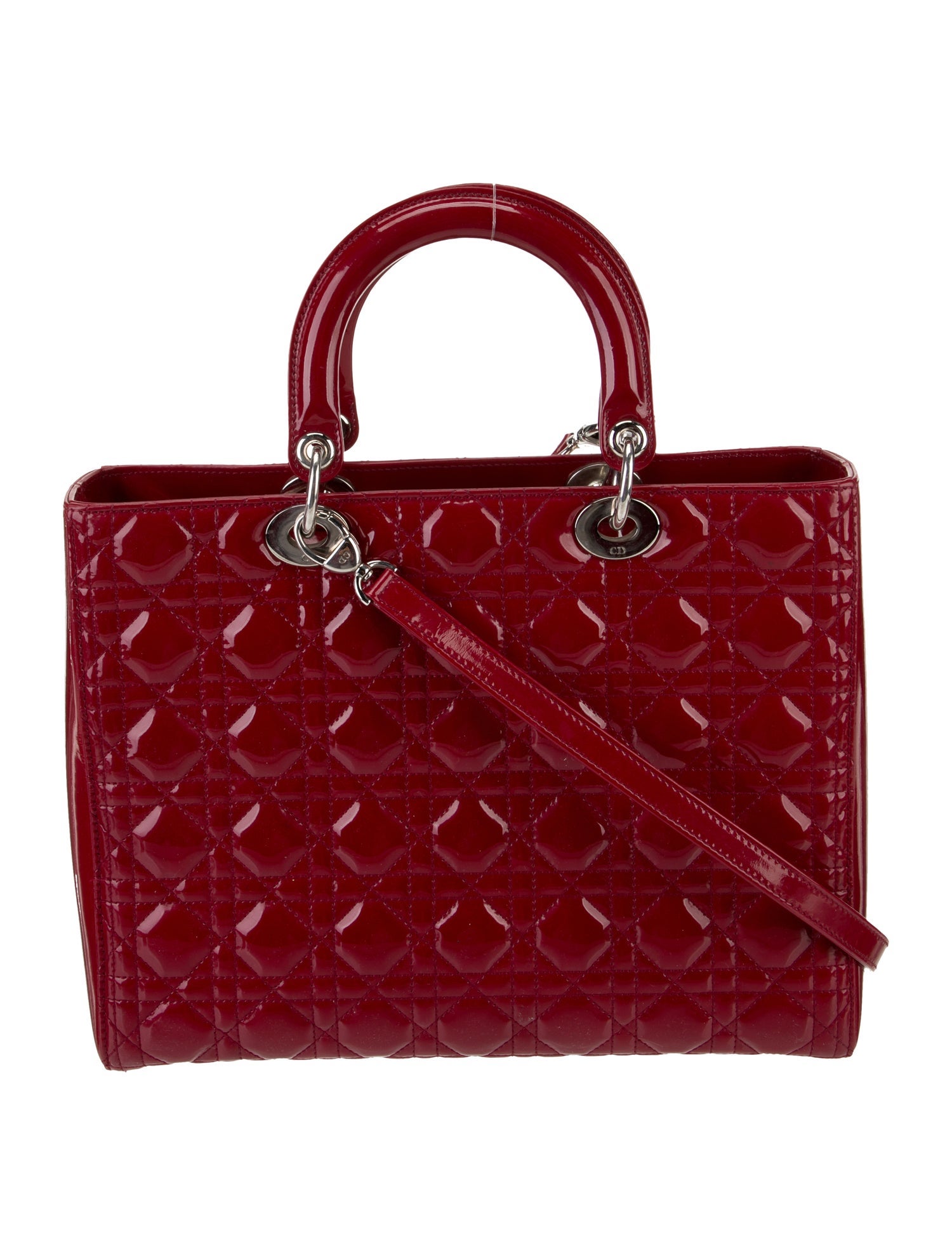 Christian Dior Cannage Top Handle Bag Large