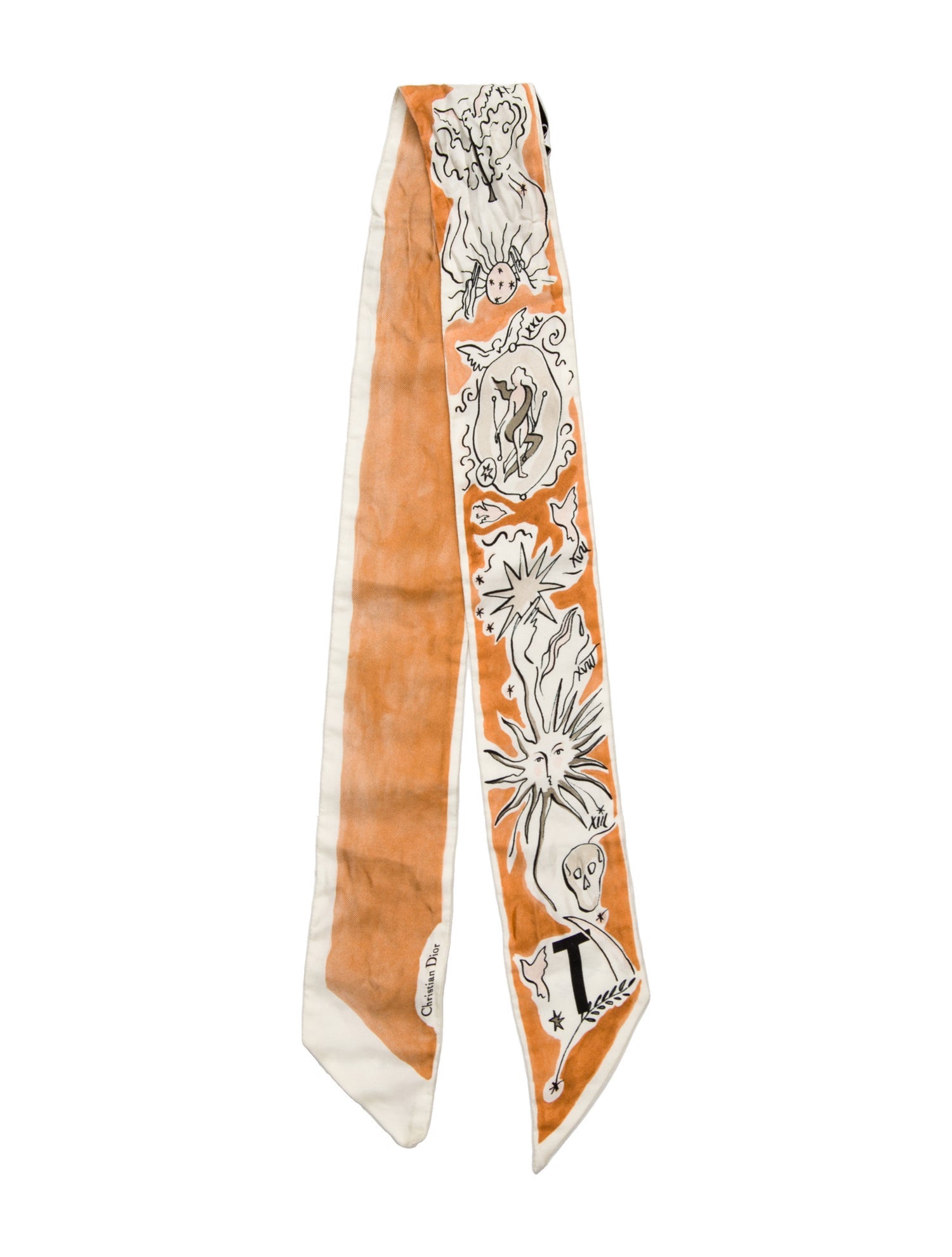 Christian Dior Silk Printed Scarf