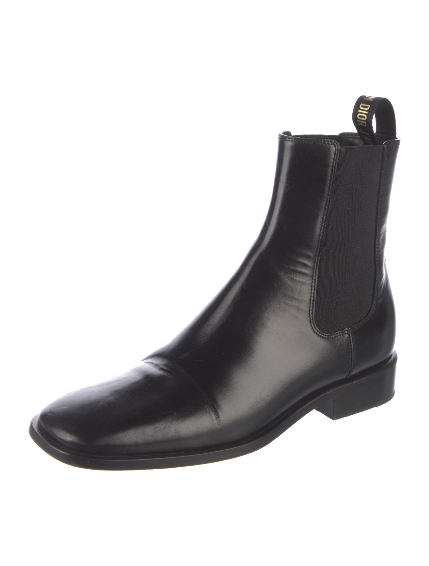 Christian Dior Leather Chelsea Boots