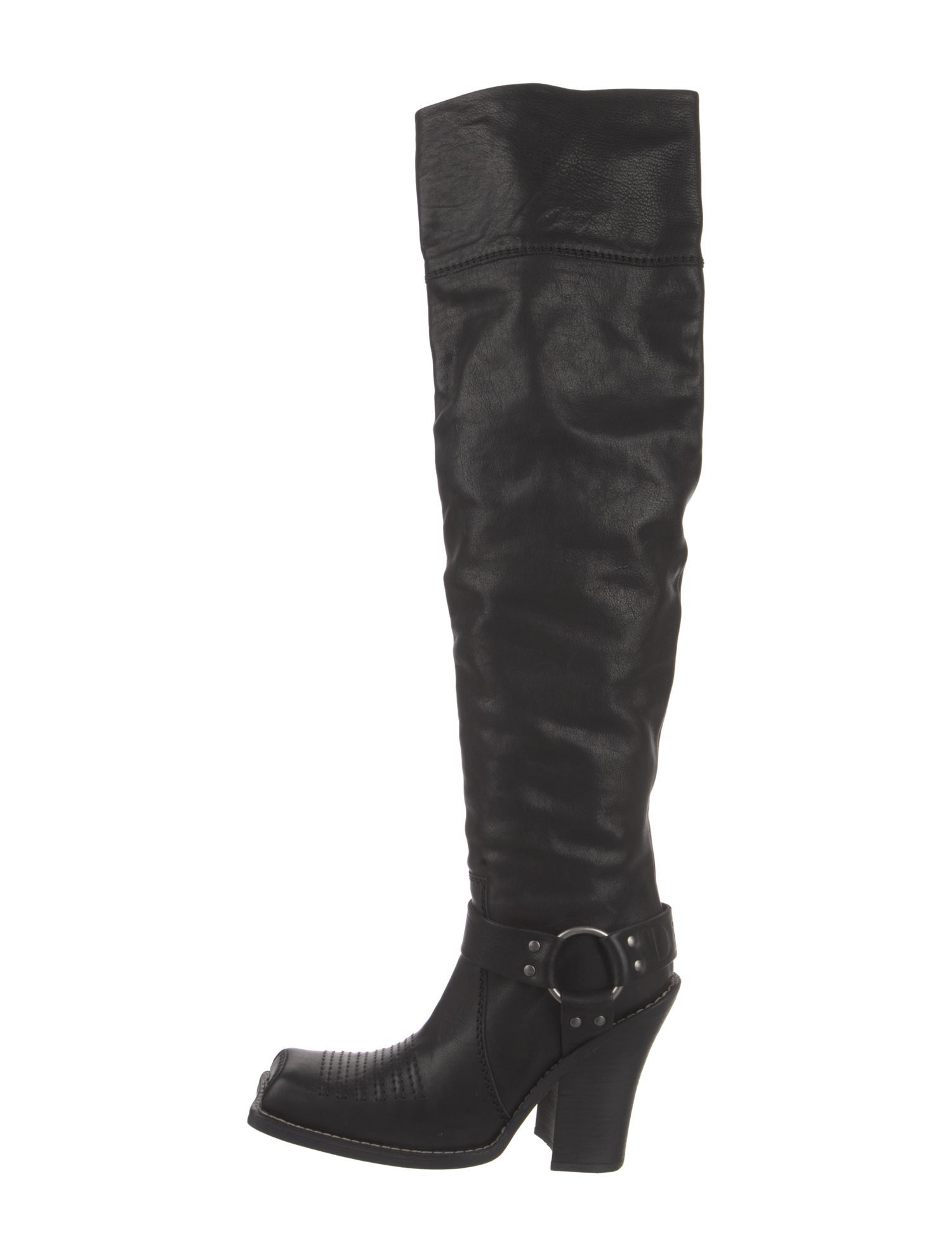 Christian Dior Signature Logo Leather Boots