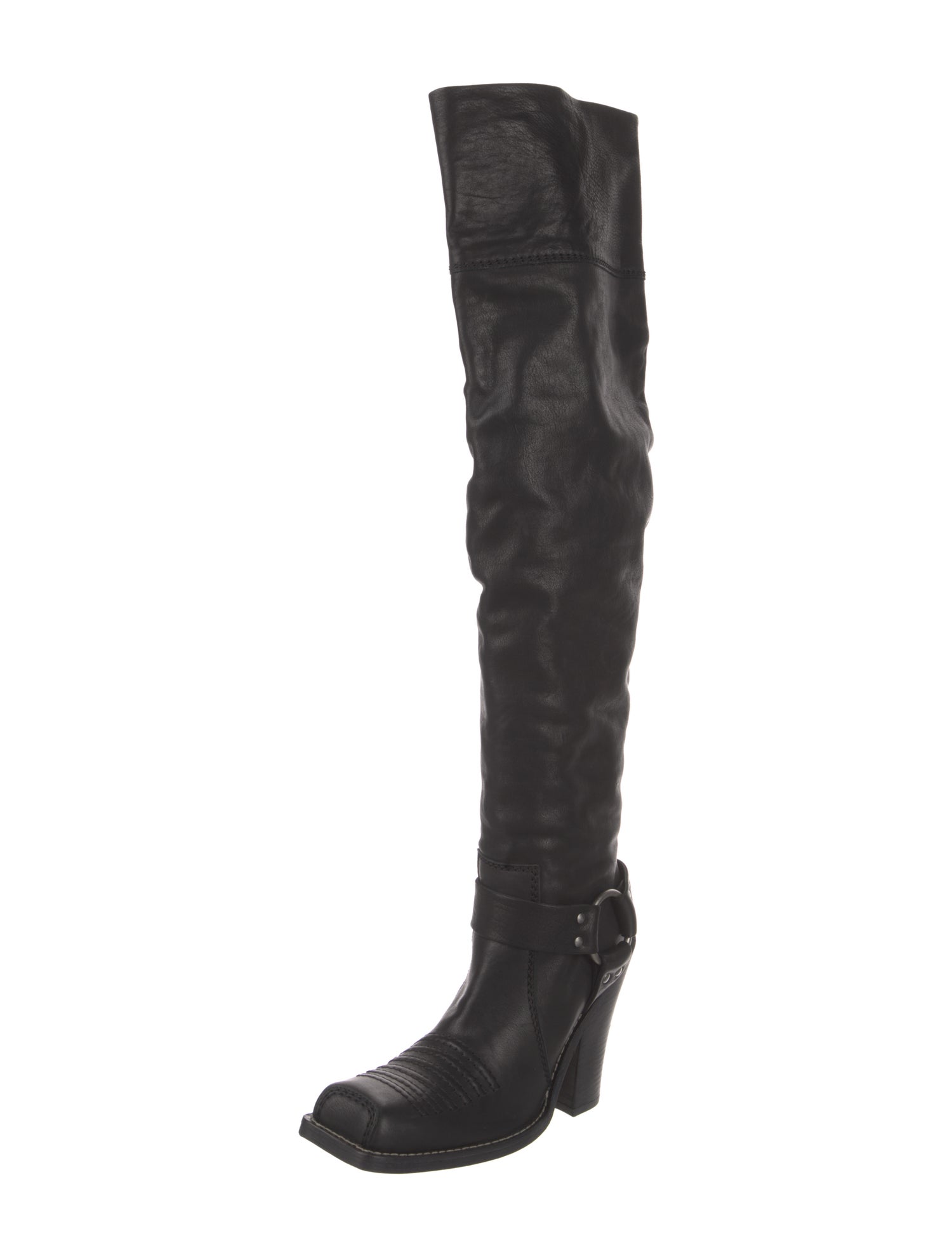 Christian Dior Signature Logo Leather Boots