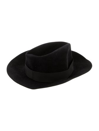 Christian Dior Tufted Rabbit Fedora