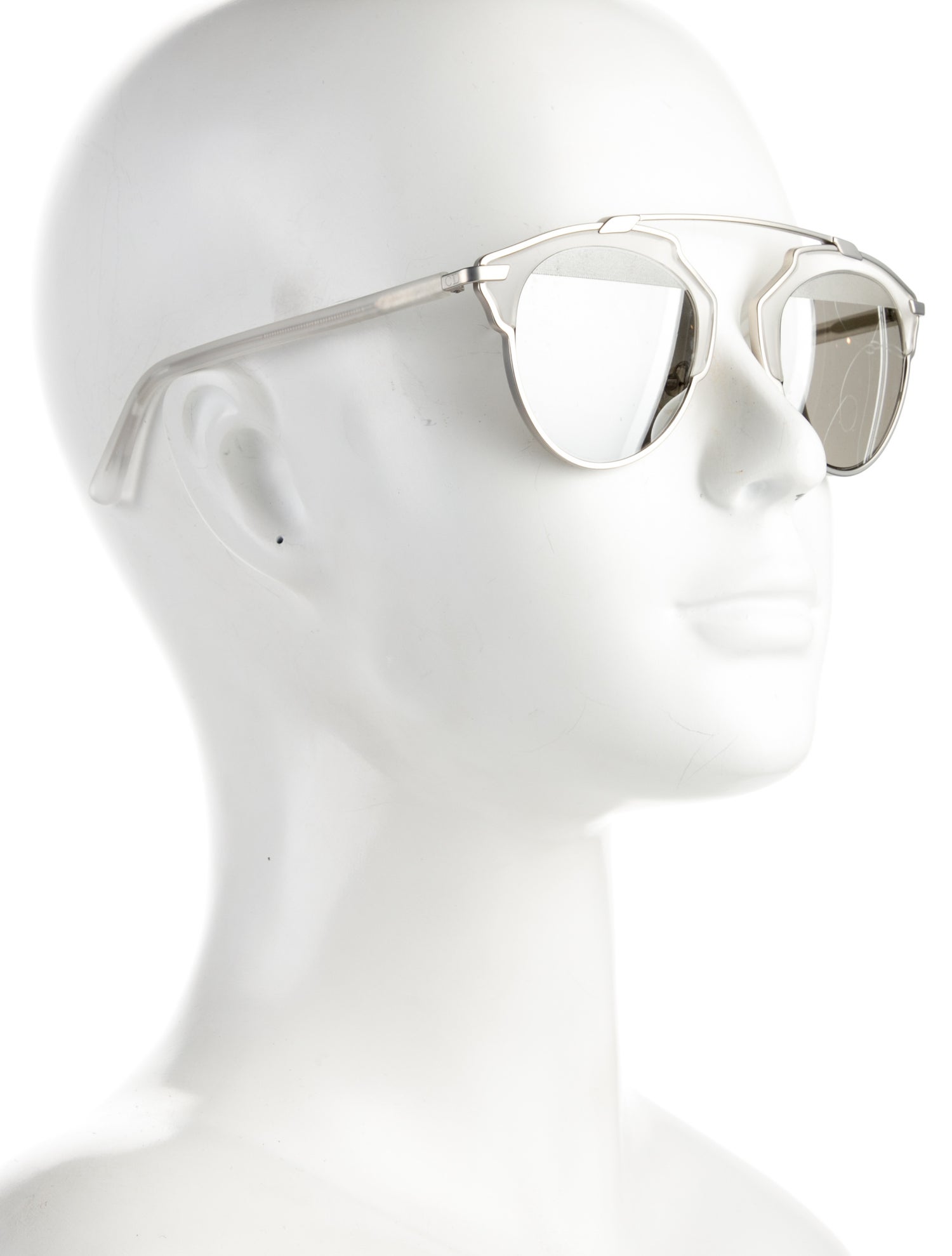 Christian Dior Round Mirrored Sunglasses