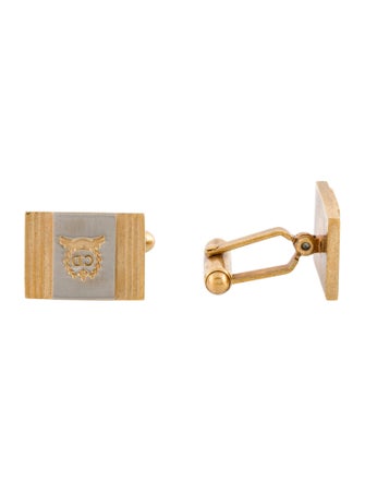 Christian Dior CD Square Cufflinks