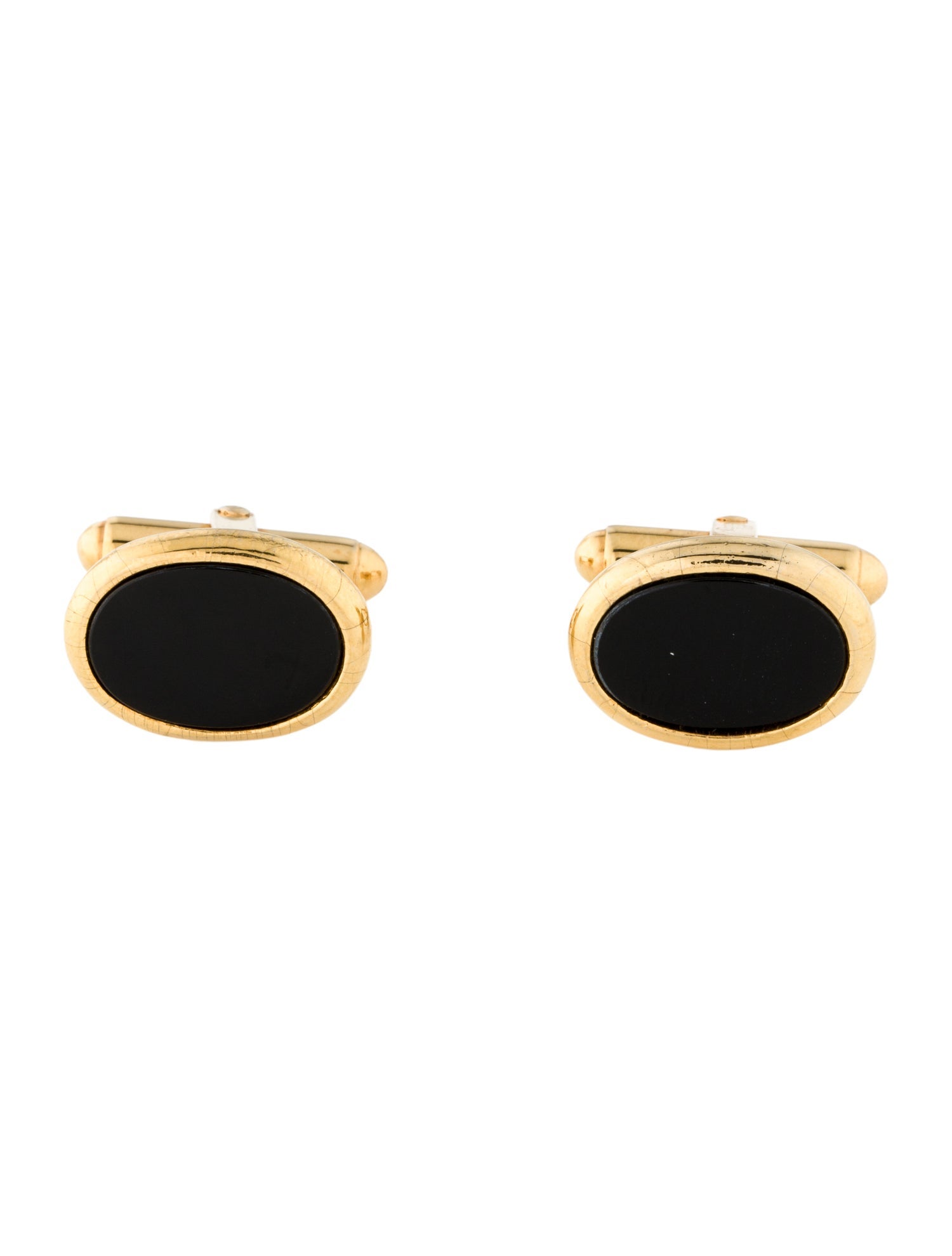 Christian Dior Vintage Enamel Cufflinks