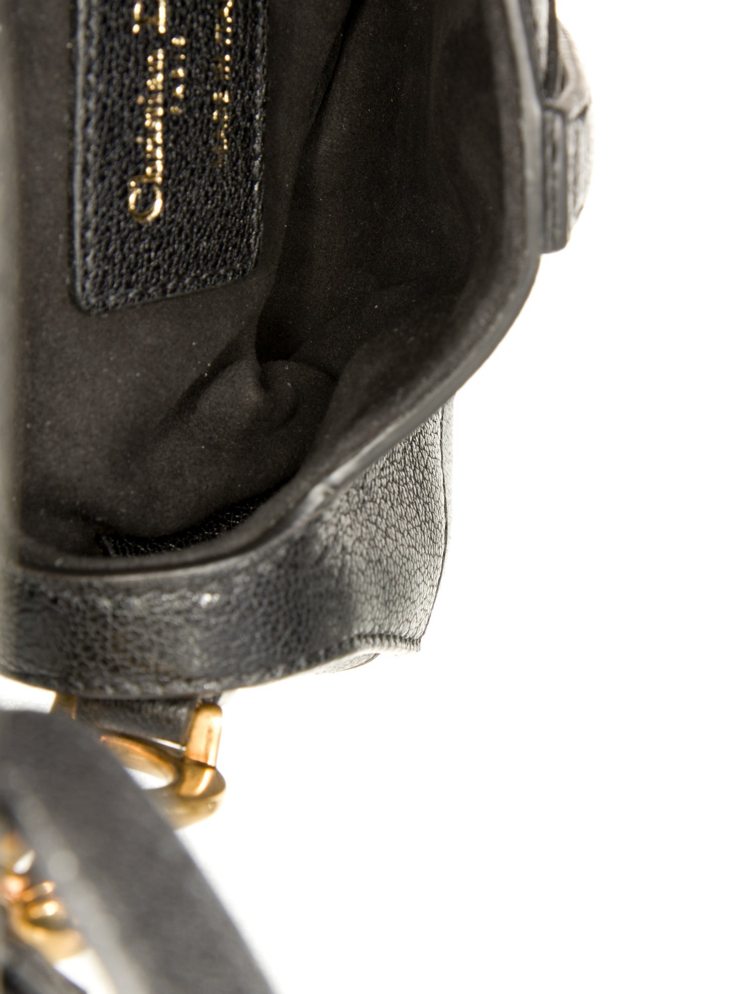 Christian Dior Leather Saddle Micro