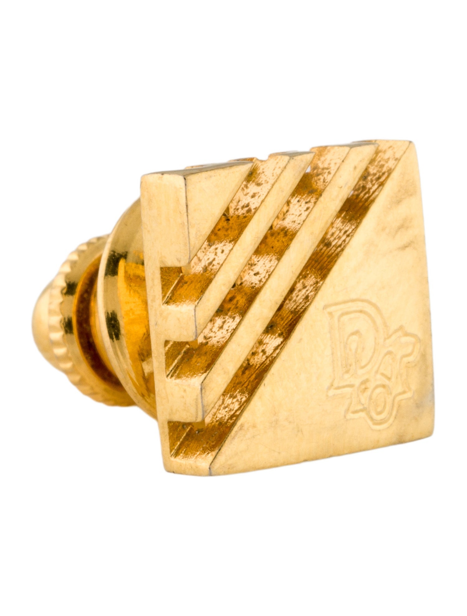 Christian Dior Vintage Logo Tie Pin