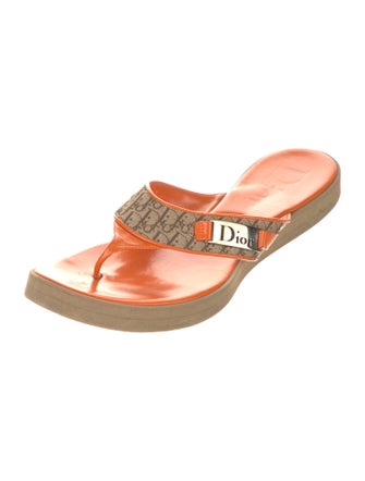 Christian Dior Canvas Slides