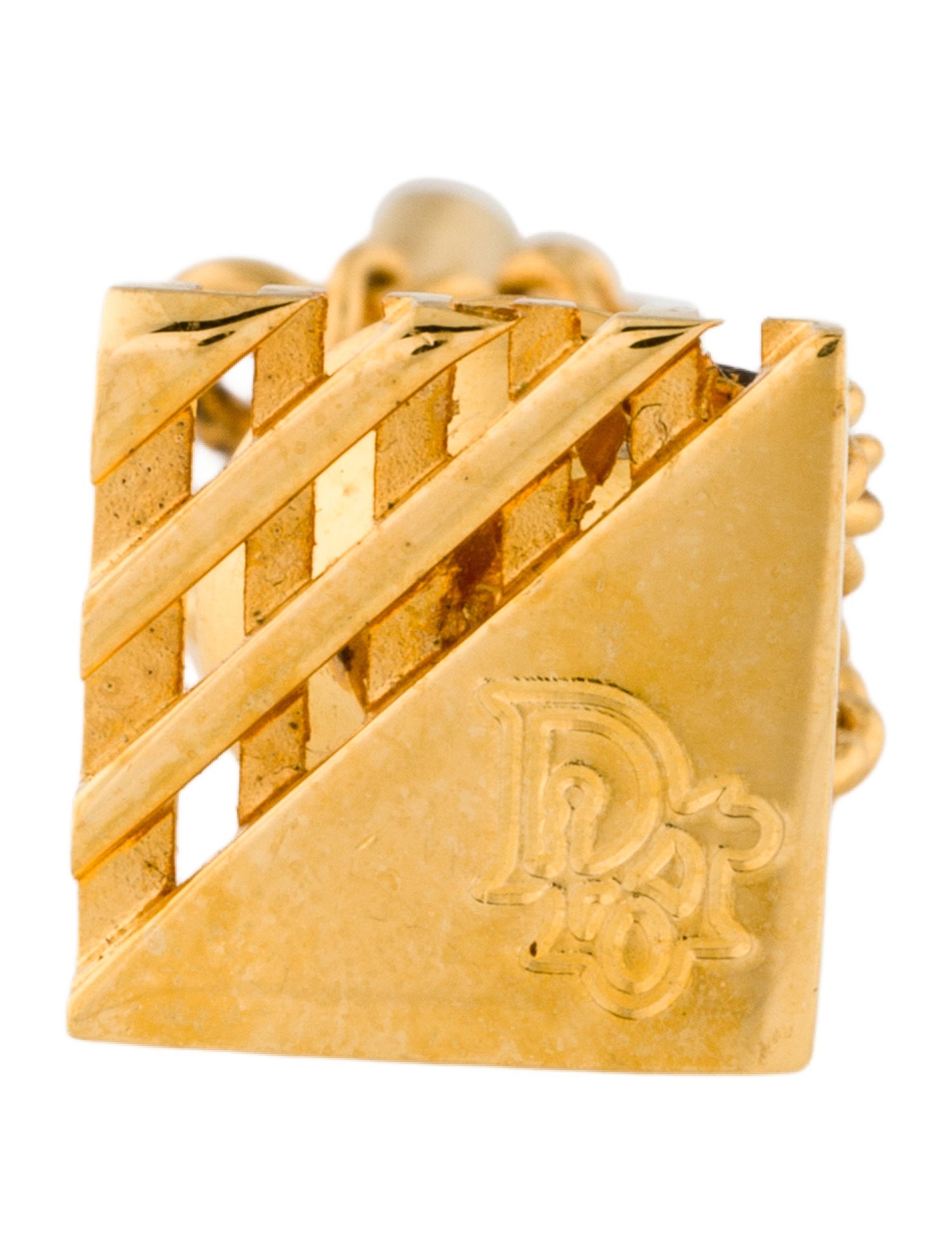 Christian Dior Vintage Logo Tie Pin