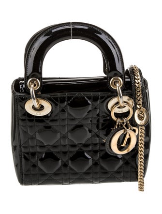 Christian Dior Patent Leather Lady Dior