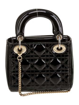 Christian Dior Patent Leather Lady Dior