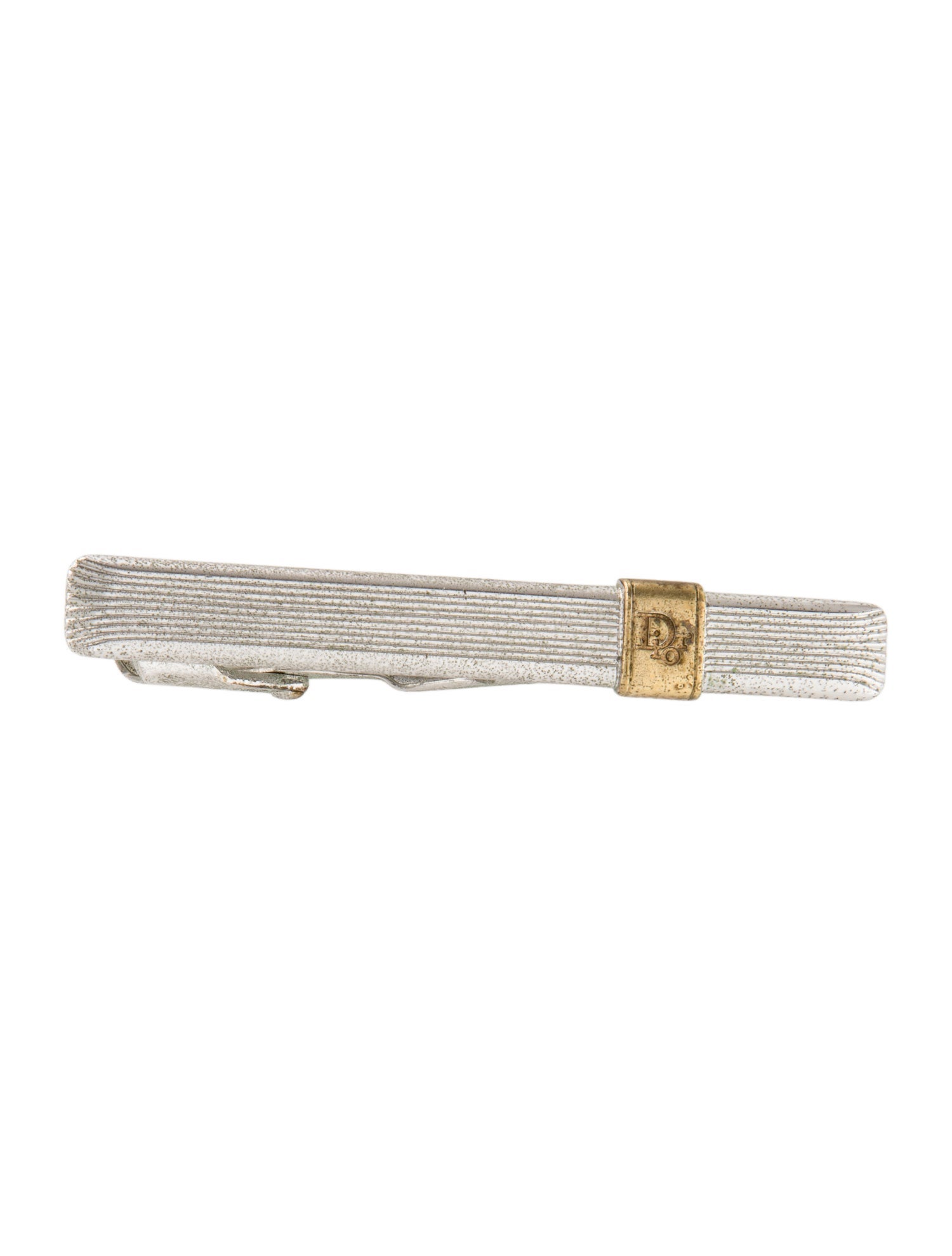 Christian Dior Vintage Logo Tie Clip