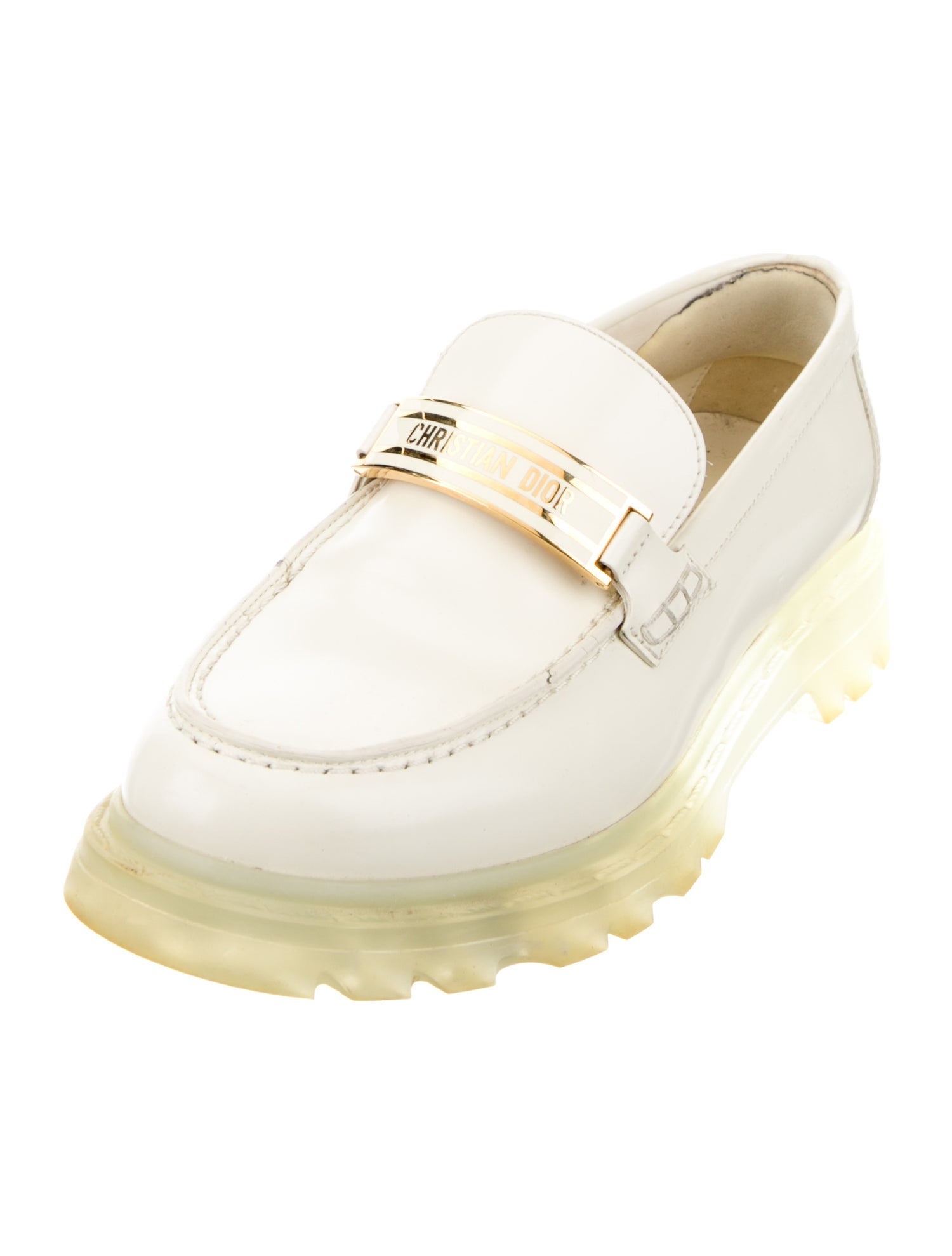 Christian Dior Leather Loafers