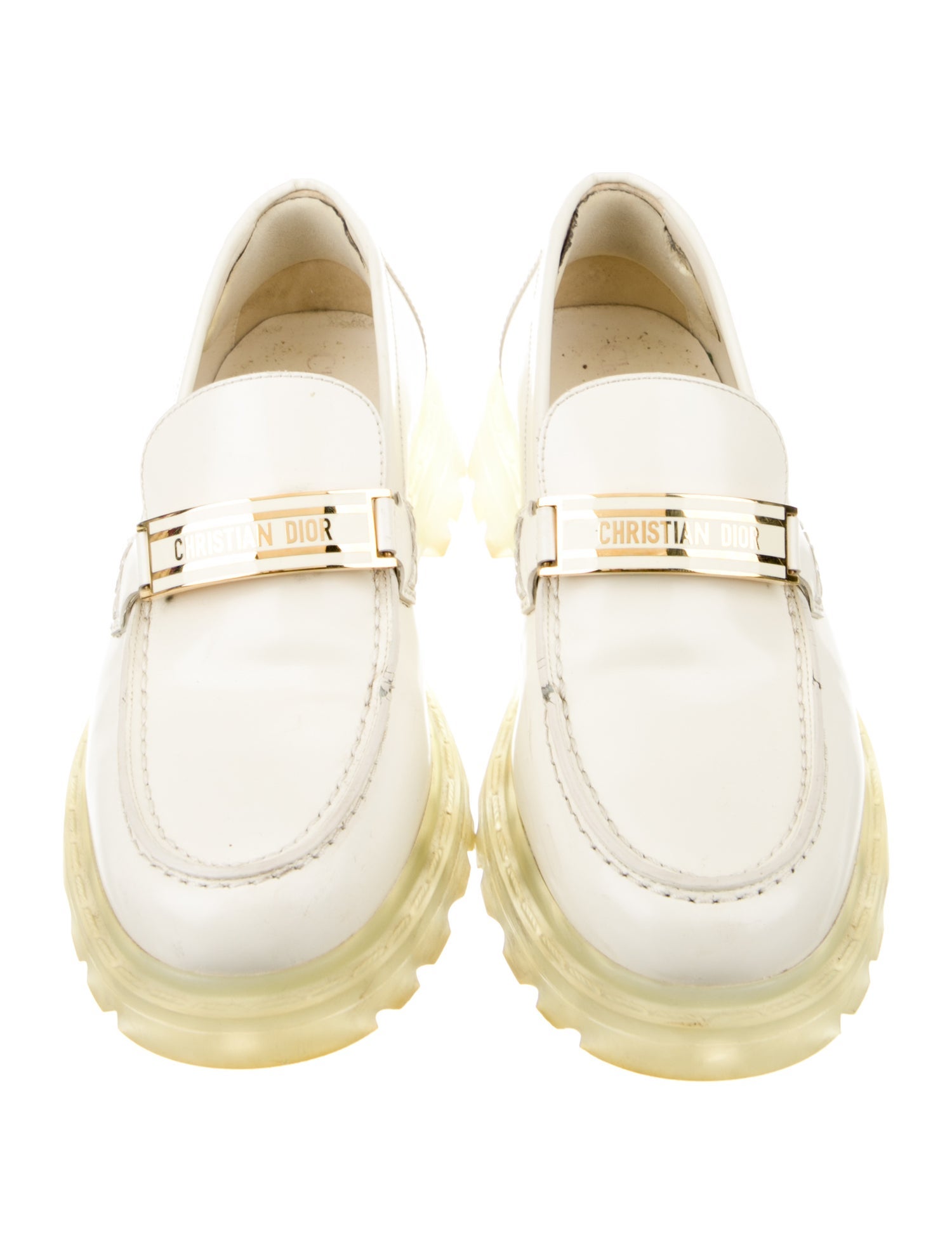 Christian Dior Leather Loafers